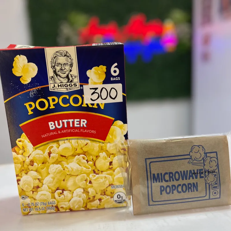 Palomitas de maíz de mantequilla 