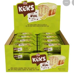 Panque keks oval de limón