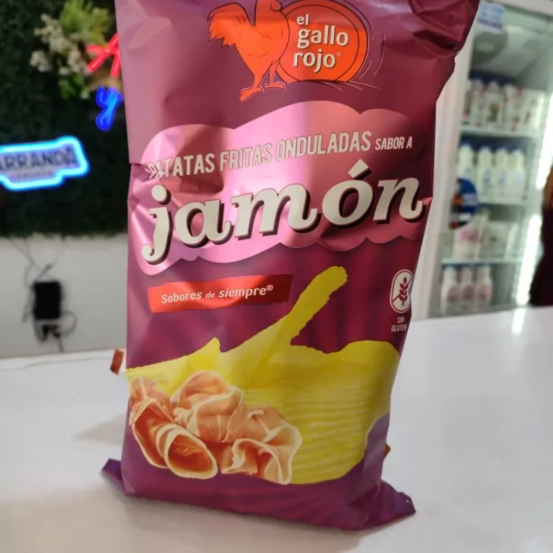 Papas de jamón serrano 