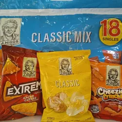 Papas pequeñas de distintos sabores 