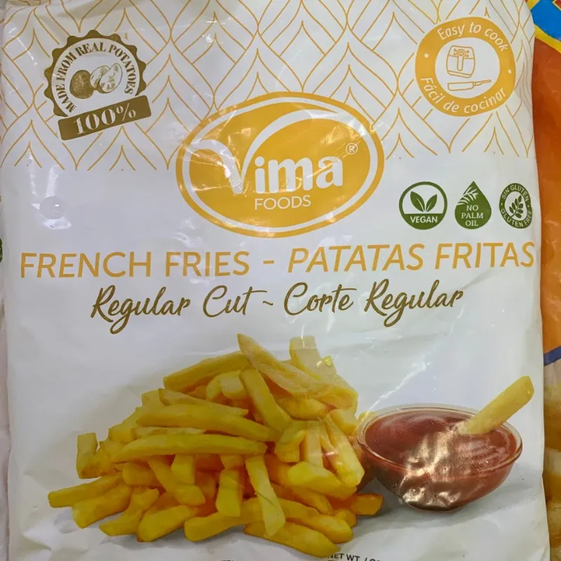 Papas prefritas de 1kg