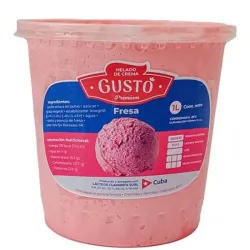 HELADO DE FRESA