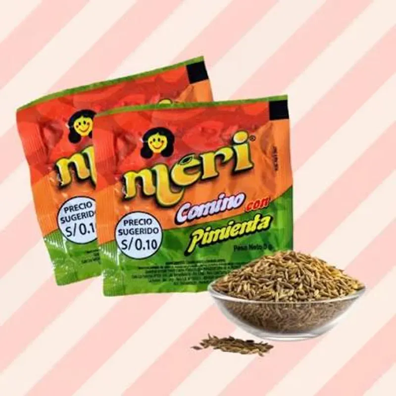 Comino con pimienta 