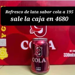 Refresco de lata Cola