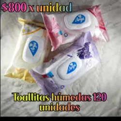 Toallitas humedas 120U