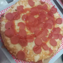 Pizza Especial de Salchicha