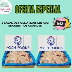 2 caja de pollo 🍗 🐥 