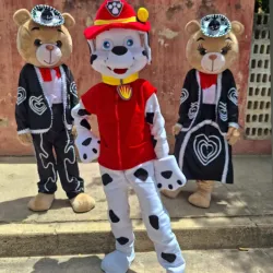 2️⃣ Osito Mariachis y Marshall 🐶