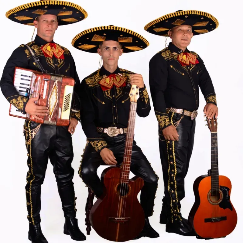 3️⃣ Mariachis ♥️🤍🖤