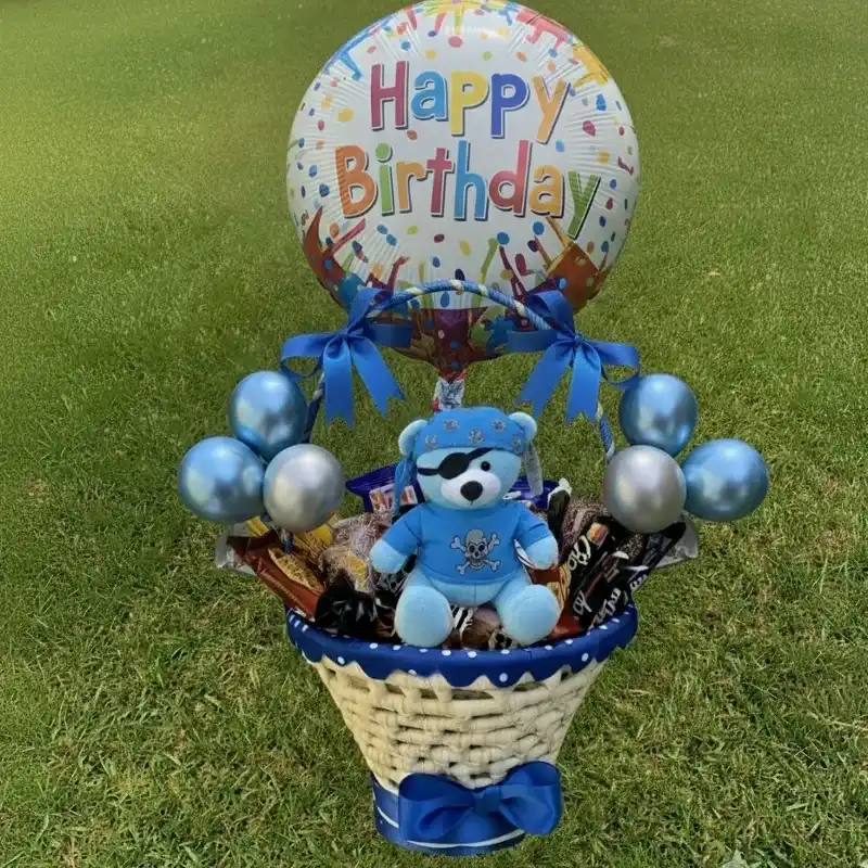 💙 Cesta con Peluche 💙