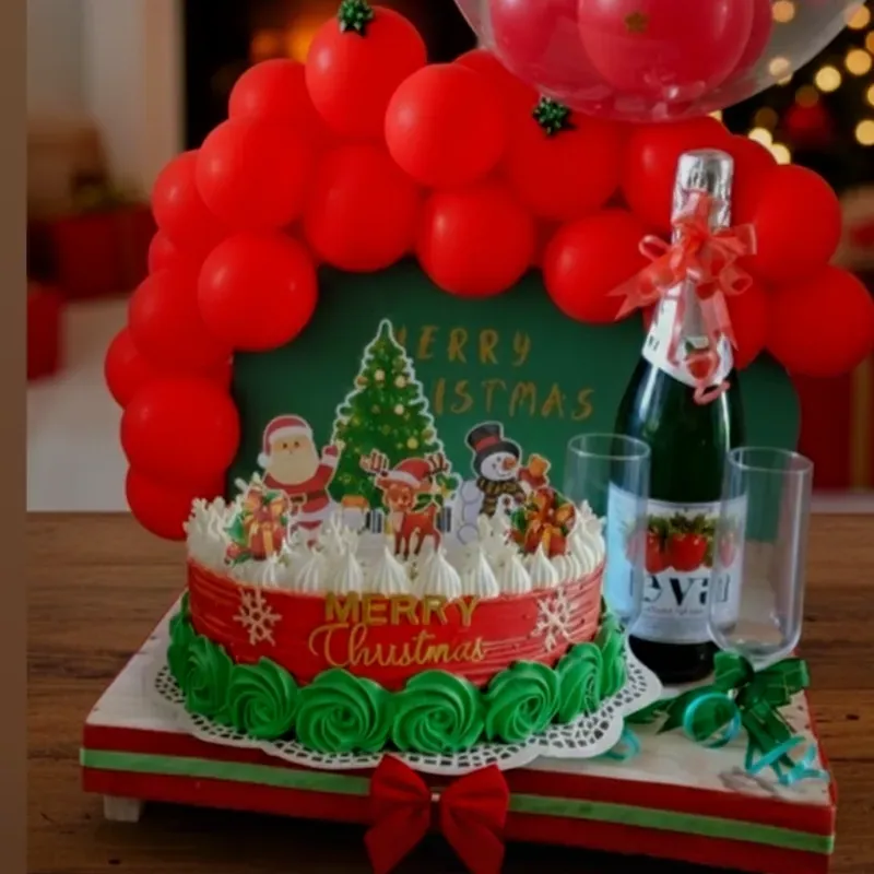 Bandeja Cake Navideño 