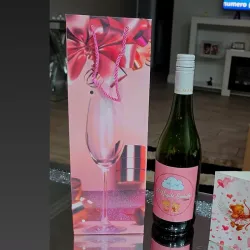 Botella con Bolsa de Regalo 🎁 