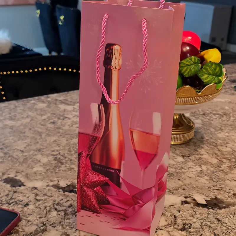 Botella con Bolsa de Regalo 🎁 