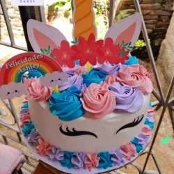 Cake de unicornio 🦄🦄🦄🦄