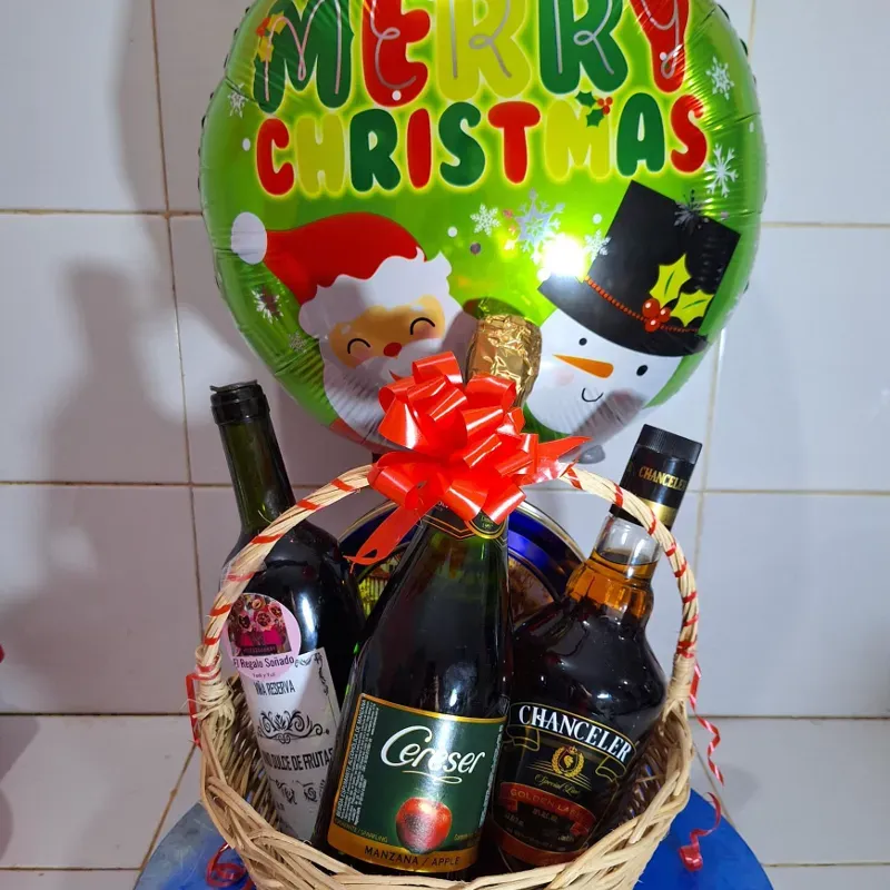 Cesta  Navideña 🎄 🎄🎄🎄