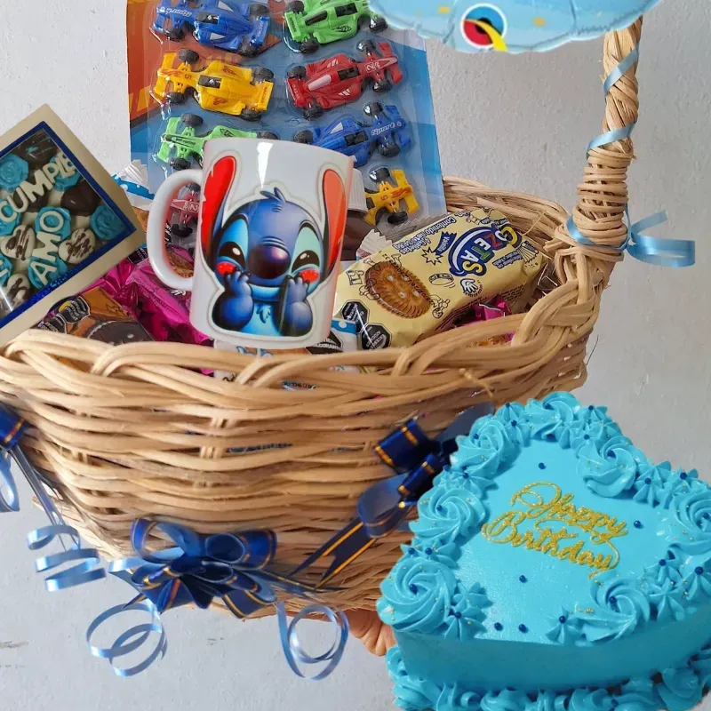Cesta para niño 👦 💙🤴
