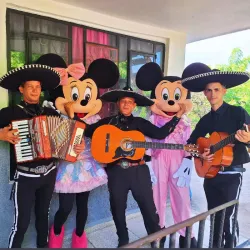 🩷🩷 Combo 3 Mariachis, Minnie y Mickey Mouse 🩷🩷