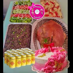 Combo de Comida 15 personas 