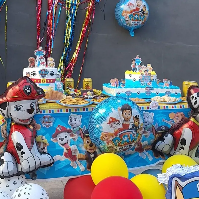 Decoración, Buffet y animación Mickey Mouse y Payasita 