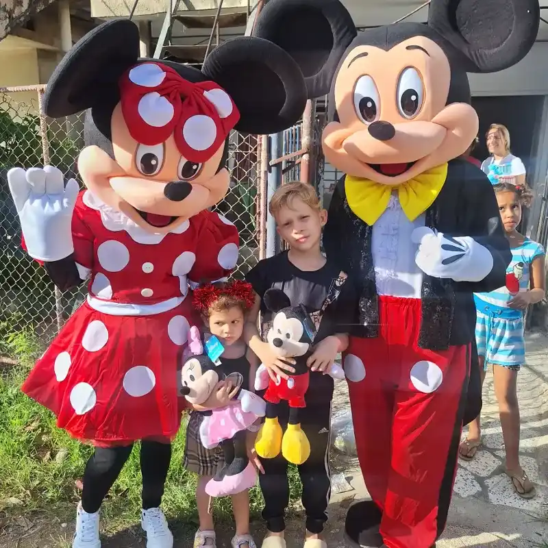 Entrega con Mini y Mickey Mouse 🥰🧸