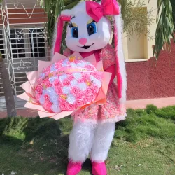 Entrega de ramo extra grande 🩷🩷😲