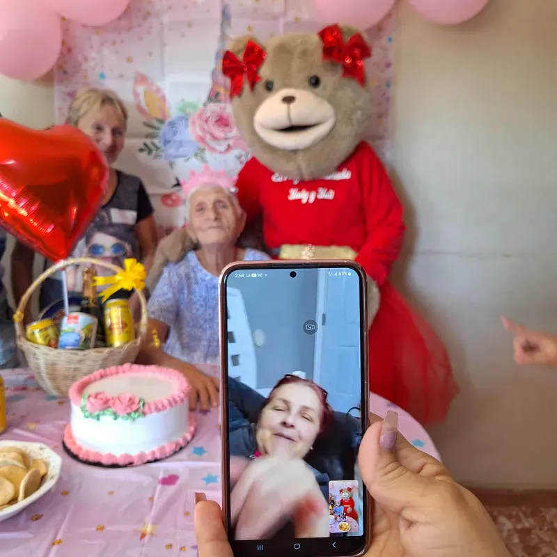Entrega especial a una abuelita ❤️