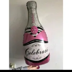 Globo botella de champán 🩷