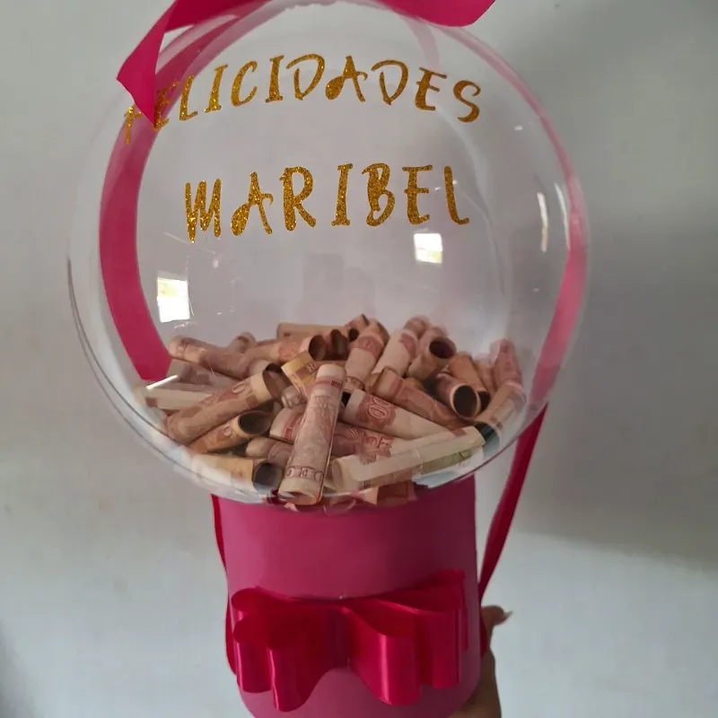 Globo Burbuja con 💲💲💲