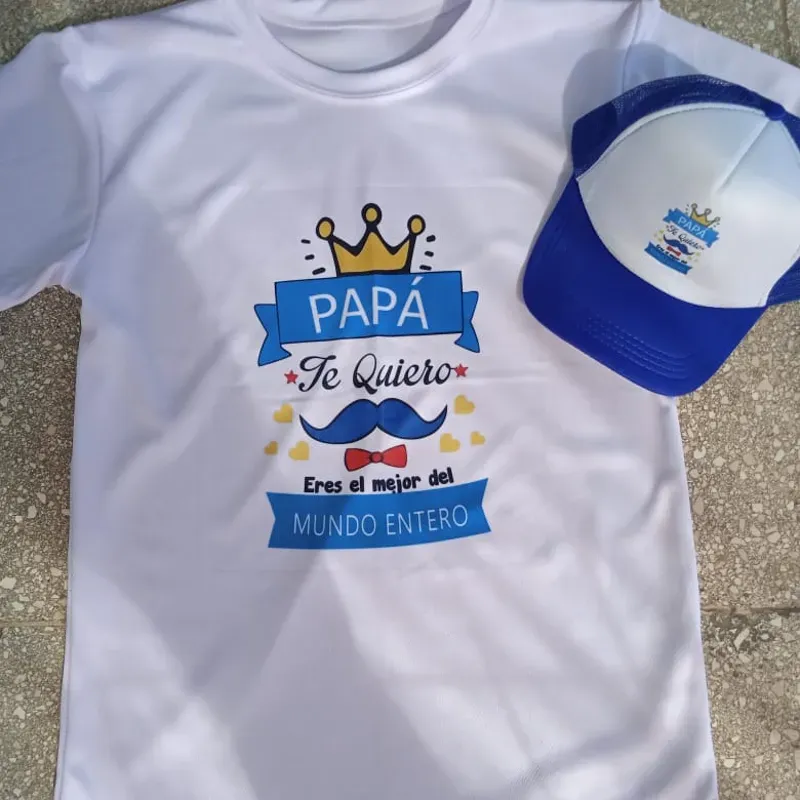 Gorra y Playera Personalisados 🤴