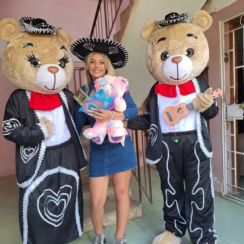 Mariachis y ositos Mariachis 🐻🎵❤️🐻🐻🎵🎵
