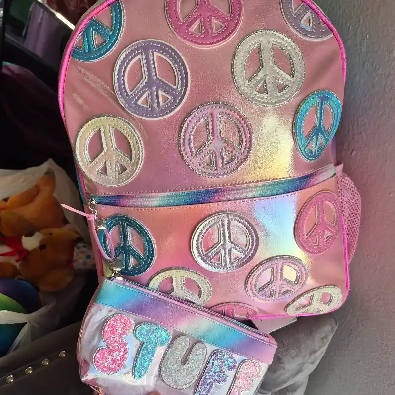 😍Hermosa 🩷Mochila con estuche de lápices 🩷