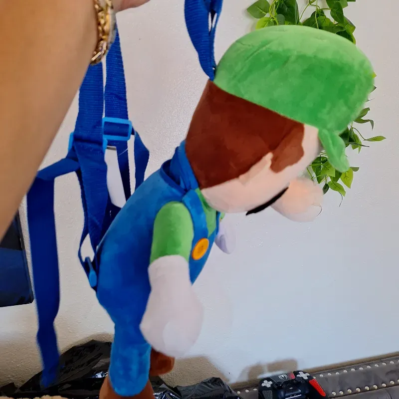 Mochila de luigi 💚💚💚💚