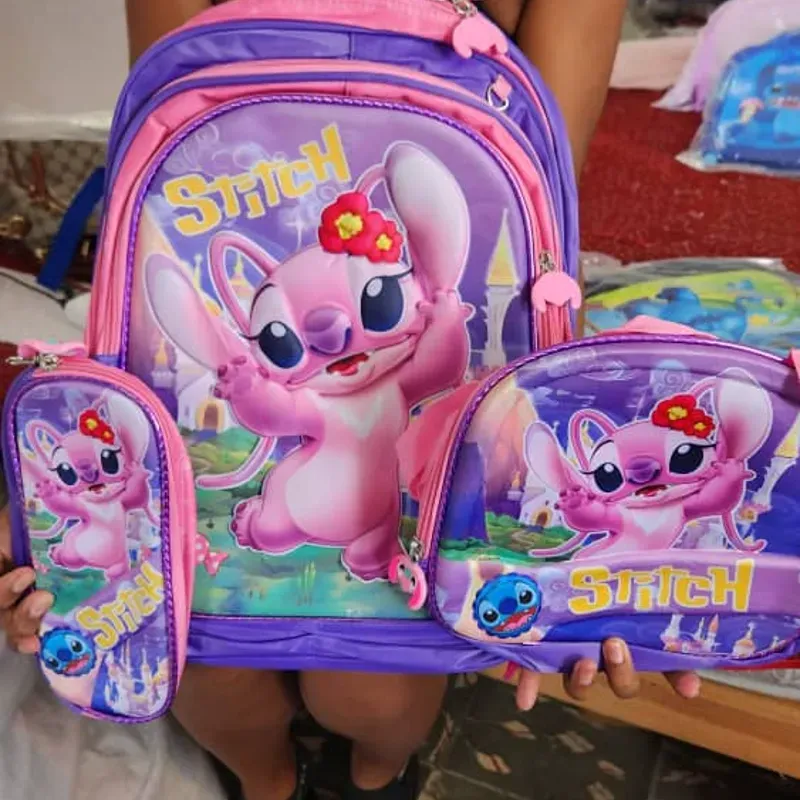 MOCHILA set 3 piezas 💜🩷💜🩷💜🩷