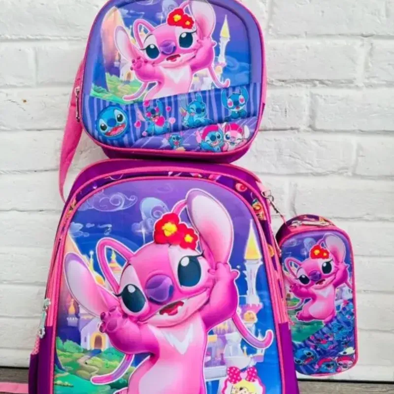 MOCHILA set 3 piezas 💜🩷💜🩷💜🩷