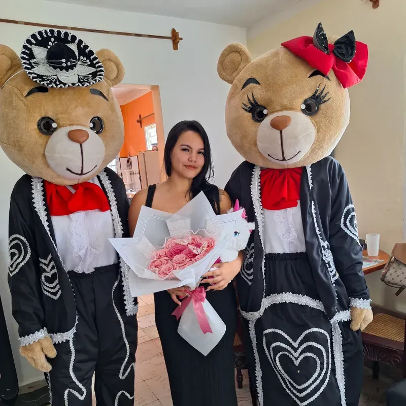🎵Pareja de 🐻  mariachis 🎵2️⃣