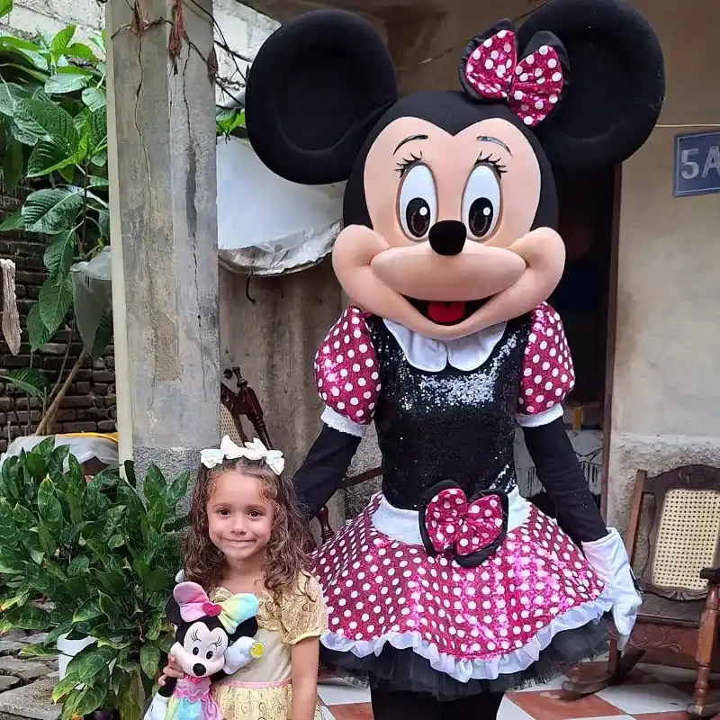 🩷Minnie  Fucsia de lentejuelas 🩷