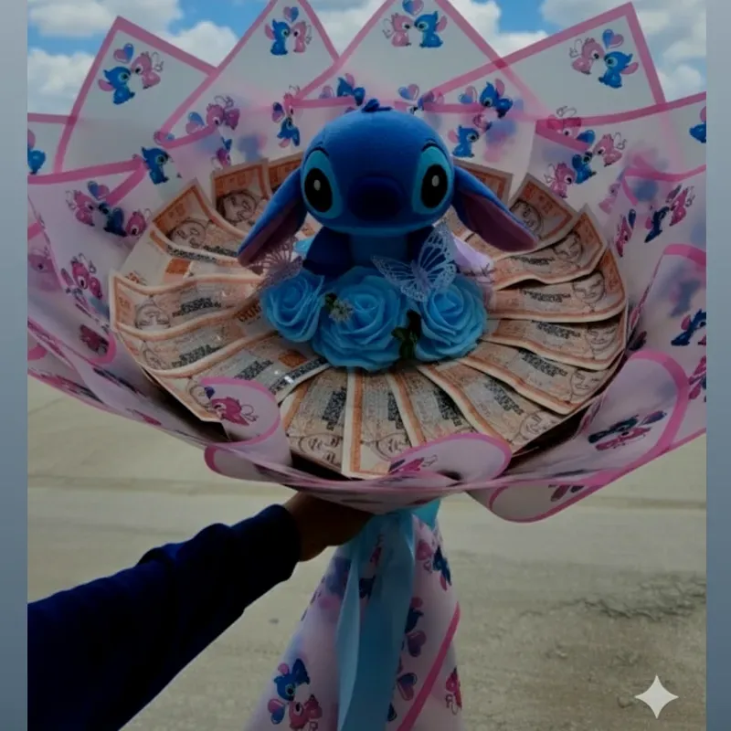 Ramo de 💲 y Stitch 💙