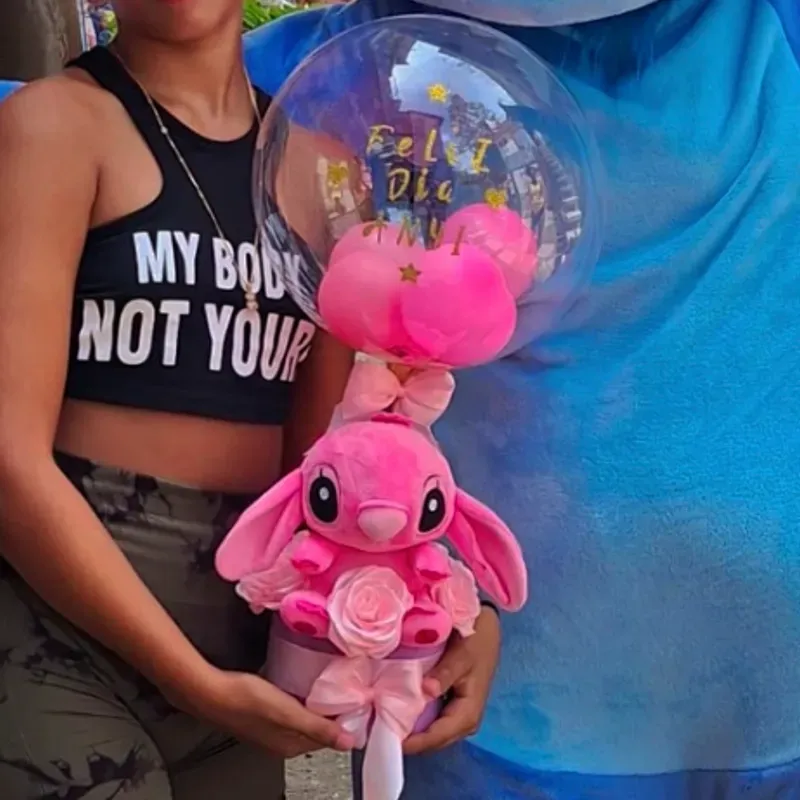 Regalo Con Angela🩷 y entrega con Stitch💙