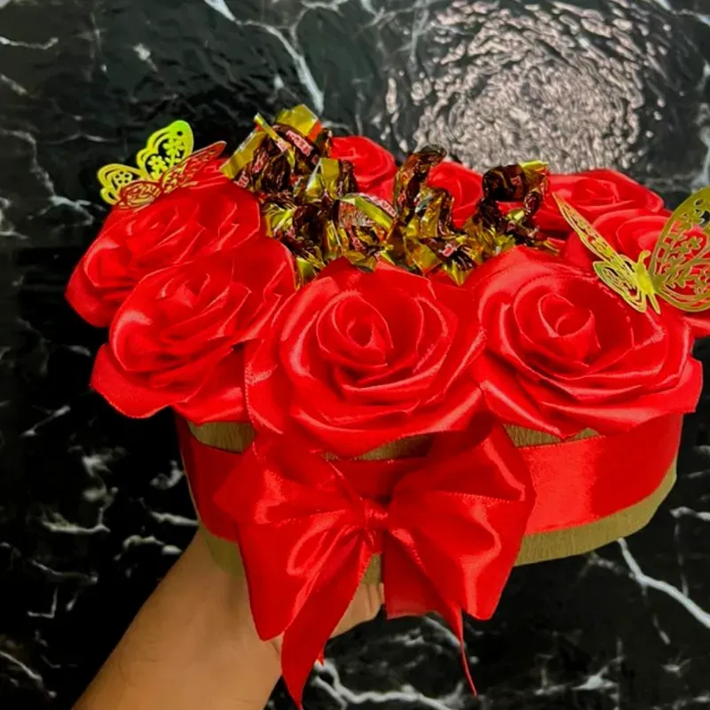 💐Set de Ramo Caja de Regalo 