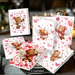 🐻Tarjeta para las Dedicatorias🩷