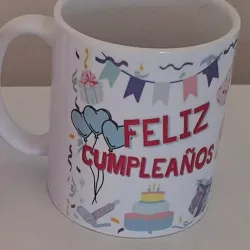 Taza Feliz cumpleaños ✨️ 🎂