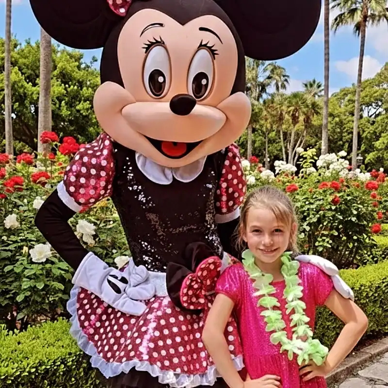 🩷Minnie  Fucsia de lentejuelas 🩷