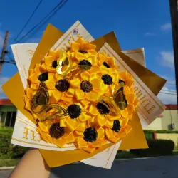 16 girasoles eternos