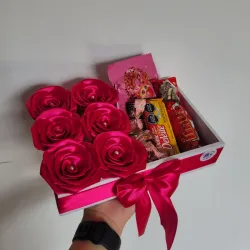 6 rosas + confituras 🍪