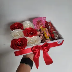 6 rosas + confituras 🍫