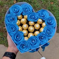 Caja "Bombonazo" corazón.