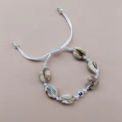 Pulsera de caracolas