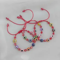 Pulsera de varios ojos turcos