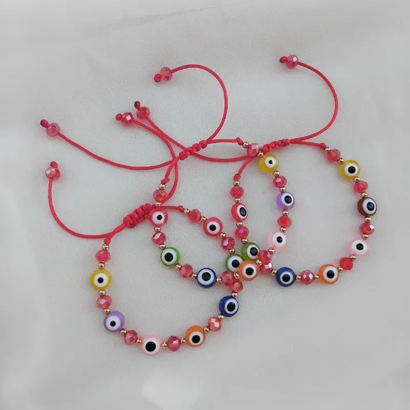 Pulsera de varios ojos turcos