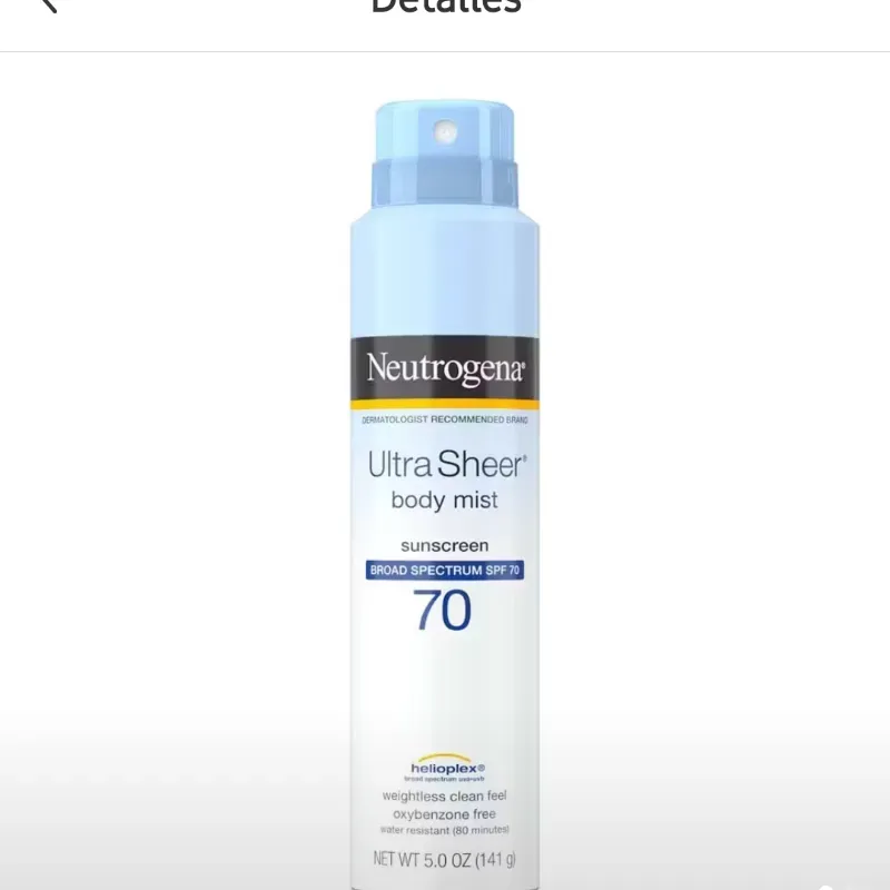 Protector solar corporal NEUTROGENA 